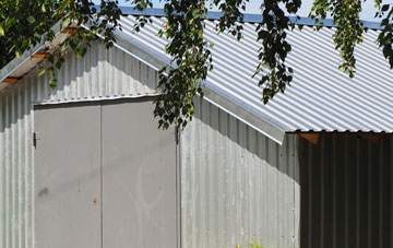 repairing Brynbryddan metal garage roofing